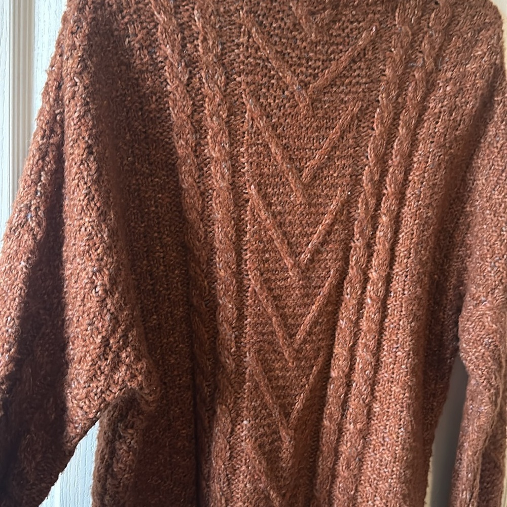 Rust Colored Sweater - image 4